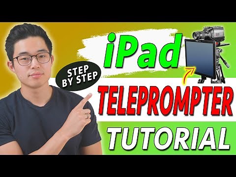 How To Use Your iPad As a Teleprompter (Step by Step Guide)