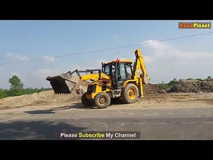 JCB Dozer Loading Stone in Truck | RoadPlanet Dozer Video | Heavy Equipment Action