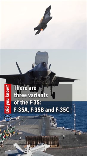 Did you know the F-35 comes in three distinct versions?