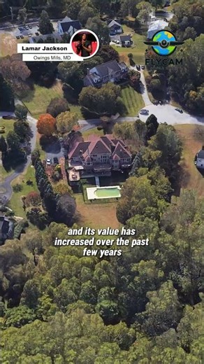 Lamar Jackson's $1.3 million mansion in Owings Mills, Maryland