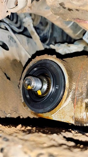 Front differential oil seal how to replace #mechanic #viralreelsシ #automotive | Sanjay Sahu