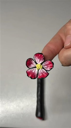 Make a new polymer clay flower with me!