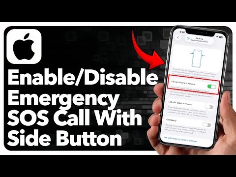How To Enable/Disable Emergency SOS Call With Side Button (Easiest Way)(2026 Guide)