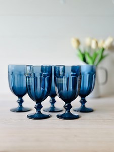 Libbey Duratuff Gibraltar Dusky Blue Iced Tea / Water Goblets 16 Oz Set of 6 - Etsy