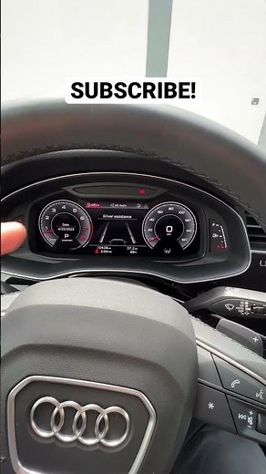 How To Turn Off Audi Lane Assist #shorts