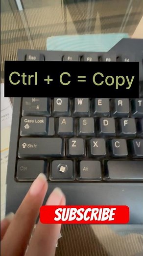 Basic shortcut keys for pc / laptop 💻 | #computer #shortcuts #keyboard #copy #paste #shorts