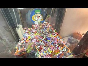 Playing my smart industries candy crane claw machine