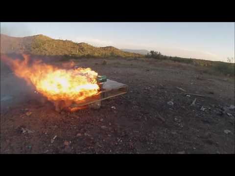 LiPo Battery Fire