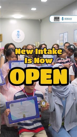 New Intake is now open | Johan Speaking