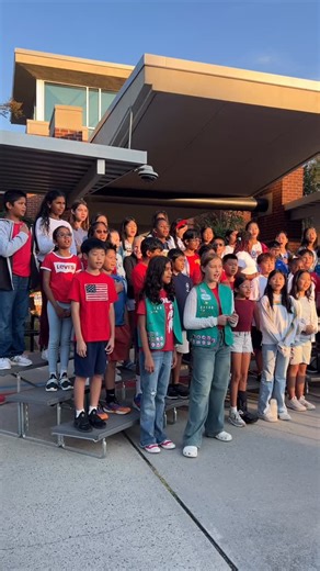 City of Johns Creek, Georgia on Instagram: "The tradition continued at Wilson Creek Elementary School this morning with the Northview High School band joining the elementary students for its National Anthem Project. For nearly 20 years, the schools collaborate for one morning by the flagpole for a special rendition of the “Star-Spangled Banner.” Mayor John Bradberry, Fulton County School Board President Kristin McCabe, Fulton County Schools Zone 6 Superintendent Brian Downey, and Johns Creek fir