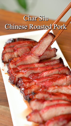 4M views · 45K reactions | Let’s make Char Siu or Chinese BBQ Pork that’s juicy and amazing over rice or in fried rice! Full Recipe is on our Blog, LlNK is in our Bl0! Just type “Char” in the search!❤️ #char #charsiu #bbq #pork #easyrecipes #asmr #recipes #chinesefood | Two Plaid Aprons | Facebook