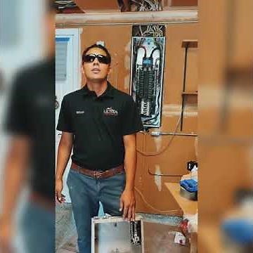 Installing 200 amp Eaton panel!