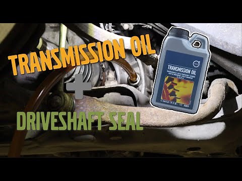 How to change transmission oil + driveshaft seal on a manual (M66/M56) Volvo V70/S60/S80/XC90 P2
