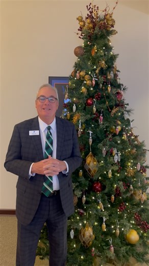 Kelly Kay, President & CEO of the YMCA of Greater Oklahoma City, stopped by to wish everyone a Merry Christmas and a Happy New Year! 🎄 | YMCA of Greater Oklahoma City