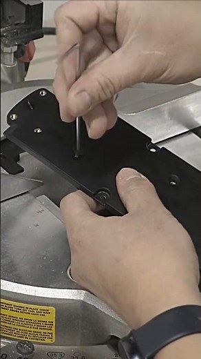 DC15 Miter Saw Dust Collection System Install #howto #dustcollection ##dewalt #woodworking #diy