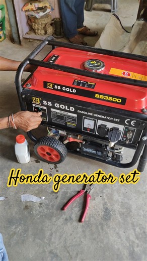 Honda Generator set🔥3.5kva #ytshorts #automobile #machine #ytviral #trending #tools #totalgaming #yt