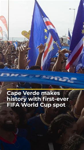 Cape Verde beat Eswatini 3-0 to qualify for the football World Cup for the first time. The island nation, with a population of just 600,000, is the second smallest country ever to reach the tournament, finishing ahead of Cameroon to top their group. | Al Jazeera English