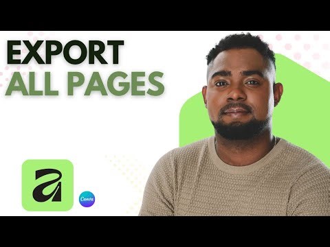 How to Export All Pages of a PDF in Affinity (Designer & Publisher)