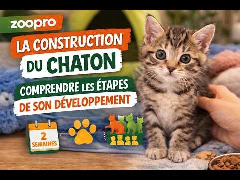 La croissance du chaton : comprendre les étapes de son développement - indispensable pour l'ACACED🐱