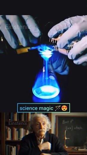✨Glowing Chemical Reaction 😱⚗️|Mind-Blowing Science Experiment #ScienceShorts #Experiment #shorts