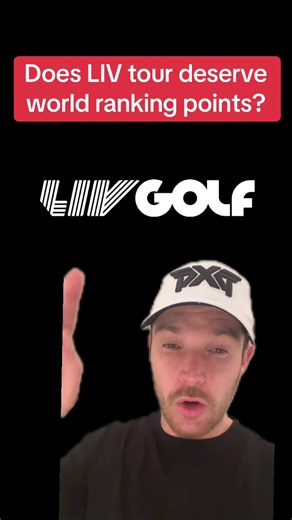 LIV Golf Tour's Quest for Official World Ranking Points