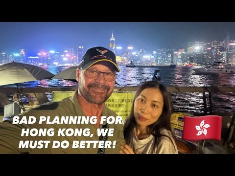Our First Few Hours In Hong Kong 🇭🇰 We Need Better Planning!