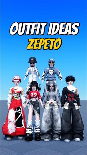 OUTFIT IDEAS ZEPETO (CODE) In Roblox #roblox #catalogavatarcreator