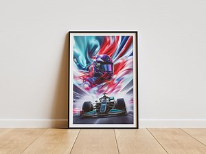 Lewis Hamilton Poster | Mercedes Poster | F1 Poster | Formula 1 Print | F1 Print | Formula 1 Poster | F1 Wall Art | Lewis Hamilton Print - Etsy