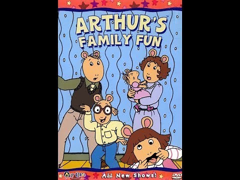 Opening to Arthur’s Family Fun RARE 2005 DVD (Our Time Print) (Re-Do Version)