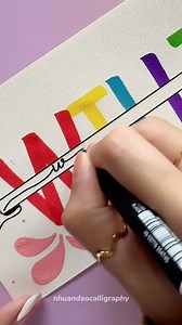 37K views · 560 reactions | Lettering Your Name ✨ . . . FREE Gift...