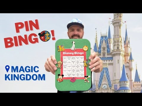 Pin Bingo at Magic Kingdom | Pin Drop Tuesday - September 2025