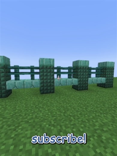 prismarine wall #minecraft #builds #minecrafttutorial #minecraftbuilding