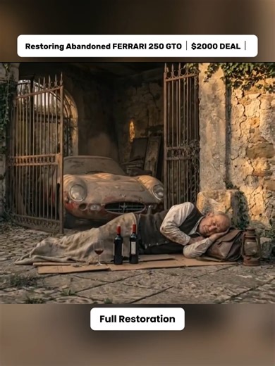 Restoring a $70 Million Abandoned Ferrari 250 GTO