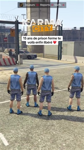 Liberté pour Léo garcia ❤️ #prision #LSPD #roleplay #fivem #fyp