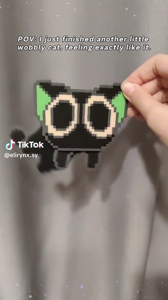 DIY Perler Bead Cat Craft for Beginners