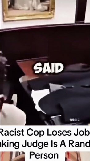 Cop vs Judge SHOCKING Confrontation