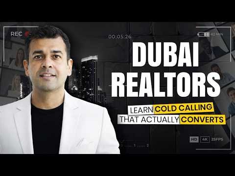 How to Convert Cold Calls into Meetings in Dubai Real Estate | Webinar Recording | Aanant Bisht
