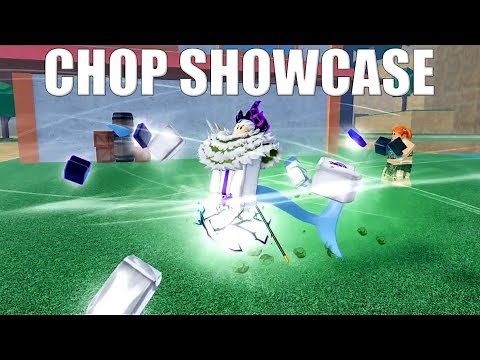 Chop Fruit Showcase In Blox Fruits