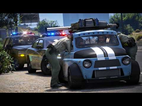 We Need to Stop This Pursuit Getaway Challenge in GTA RP
