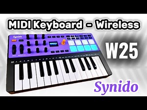 Synido TempoKey W25 Midi Keyboard - Review / Walk Through