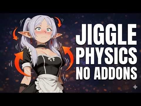 BLENDER JIGGLE PHYSICS SIN ADDONS!!!