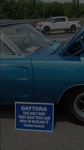 1969 Dodge Charger Daytona! Nascar Had to Outlaw It!