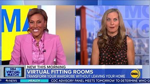 Transform your wardrobe without leaving your home with virtual fitting rooms. https://gma.abc/39mRhTY | Good Morning America