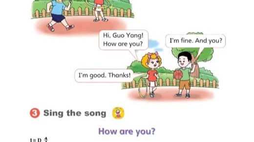 新鲁科版三上 p4 Unit 1 Lesson 2（带翻译）