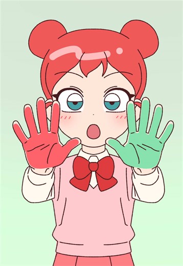 [체리툰] 어떤 색으로 변신할까 #cherrytoon #reels #mix #color #challenge