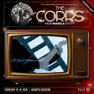 Let’s come together for a night of pure magic at THE CORRS: FROM MANILA WITH LOVE at the Smart Araneta Coliseum on February 15 and 16, 2025! Tickets will be available at TicketNet outlets nationwide and online on October 20 at 12PM! | TicketNet