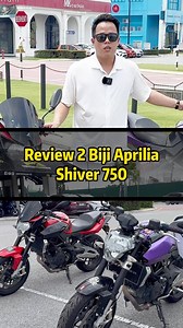 Review 2 Biji Aprilia Shiver 750#Aprilia #Shiver750 #750CC #Vtwin #nakedbike #tbr #sbkmalaysia #fyp #motorcyclelife #superbike #motorbike #motorcycle #moto #bikelife #tiktok #foryou | PA Motoworld