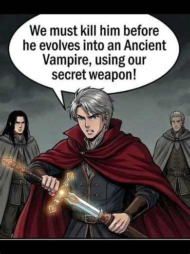 Vampire Hunters epic fail! Wait, where is the secret weapon?! 🤣🧛‍♂️ #Shorts #FunnyComic