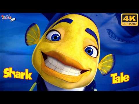 Shark Tale The Movie | All Game Cutscenes | PS2 4K ‪@ZigZagGamerPT‬