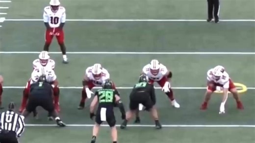 Riley Mahlman (#71) Wisconsin+ Has played over 2,800 career snaps+ Team leader+ 72.0 pass blocking grade in 2025+ Extensive experience playing both left and right tackle at Wisconsin+ Physical finisher + Blocking at the second level+ Picking up stunts and blitzes- 19 career penalties- 58.8 run blocking grade in 2025 - 6’8” but only 32 1/4” arm lengthDraft projection: 6th/7th round